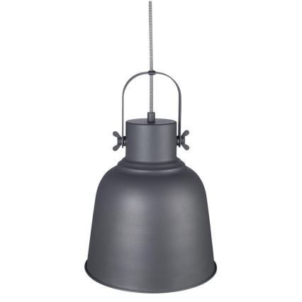 Nordlux - Lustra ar auklu ADRIAN 1xE27/40W/230V d. 25 cm antracīta