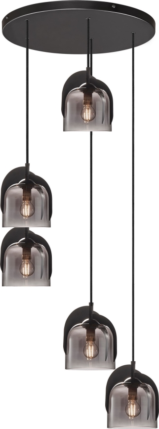Nordlux - Lustra ar auklu BOSHI 5xE14/40W/230V