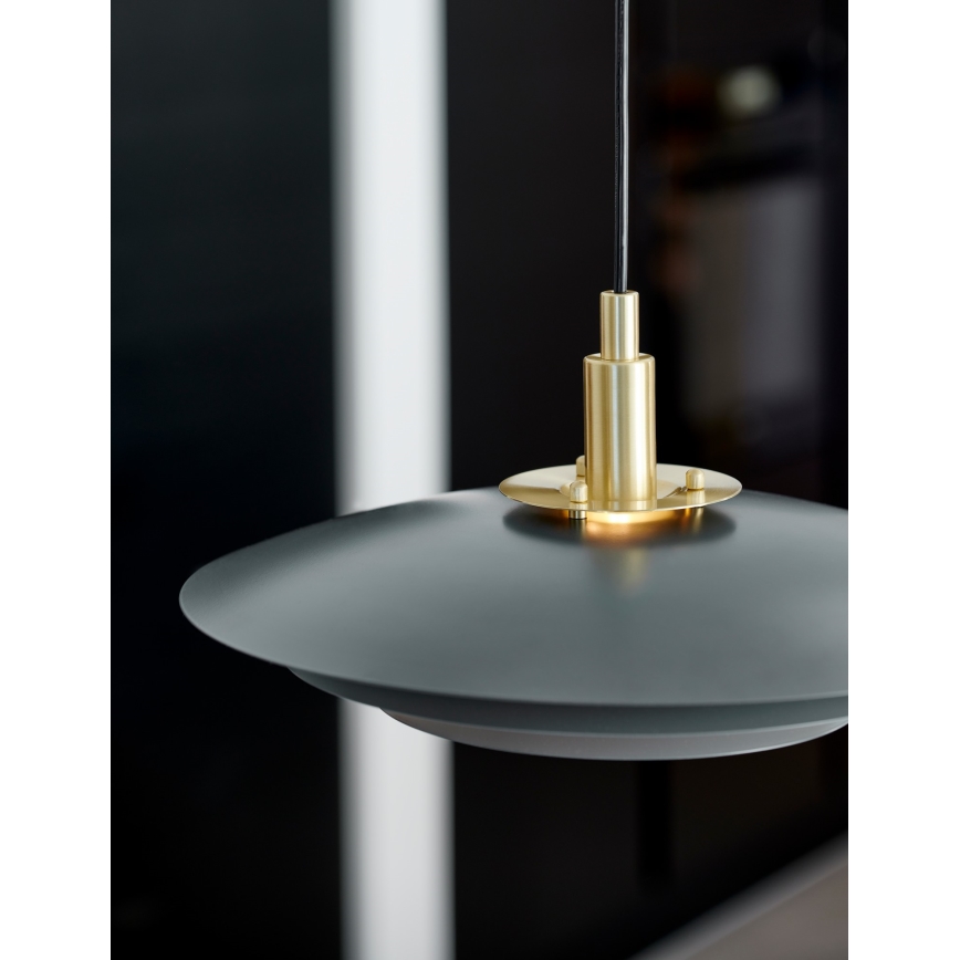 Nordlux - Lustra ar auklu BRETAGNE 1xG9/25W/230V antracīta