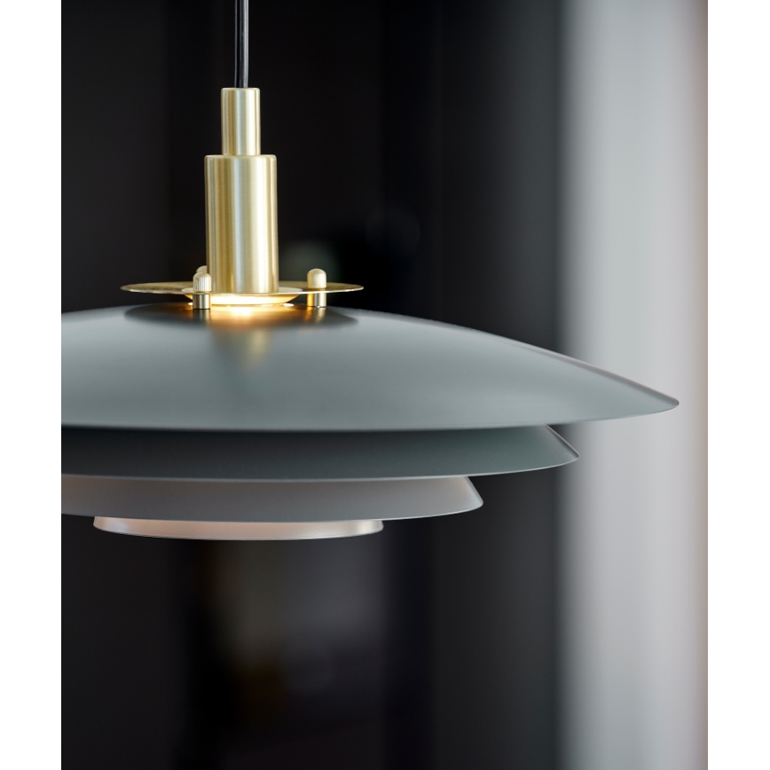 Nordlux - Lustra ar auklu BRETAGNE 1xG9/25W/230V antracīta