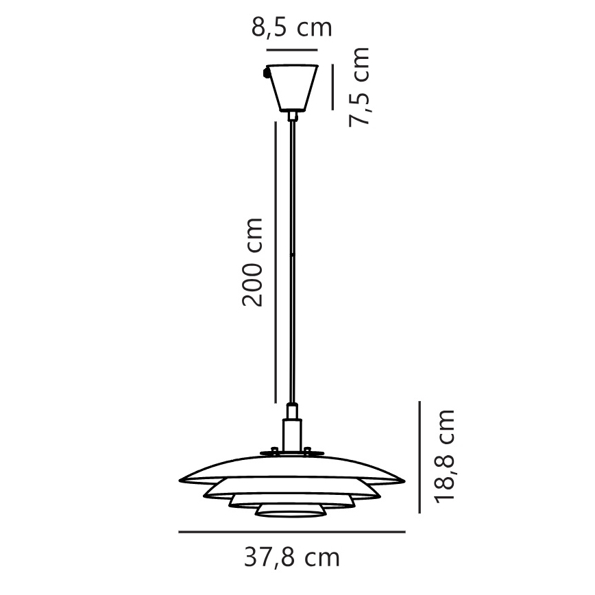 Nordlux - Lustra ar auklu BRETAGNE 1xG9/25W/230V balta