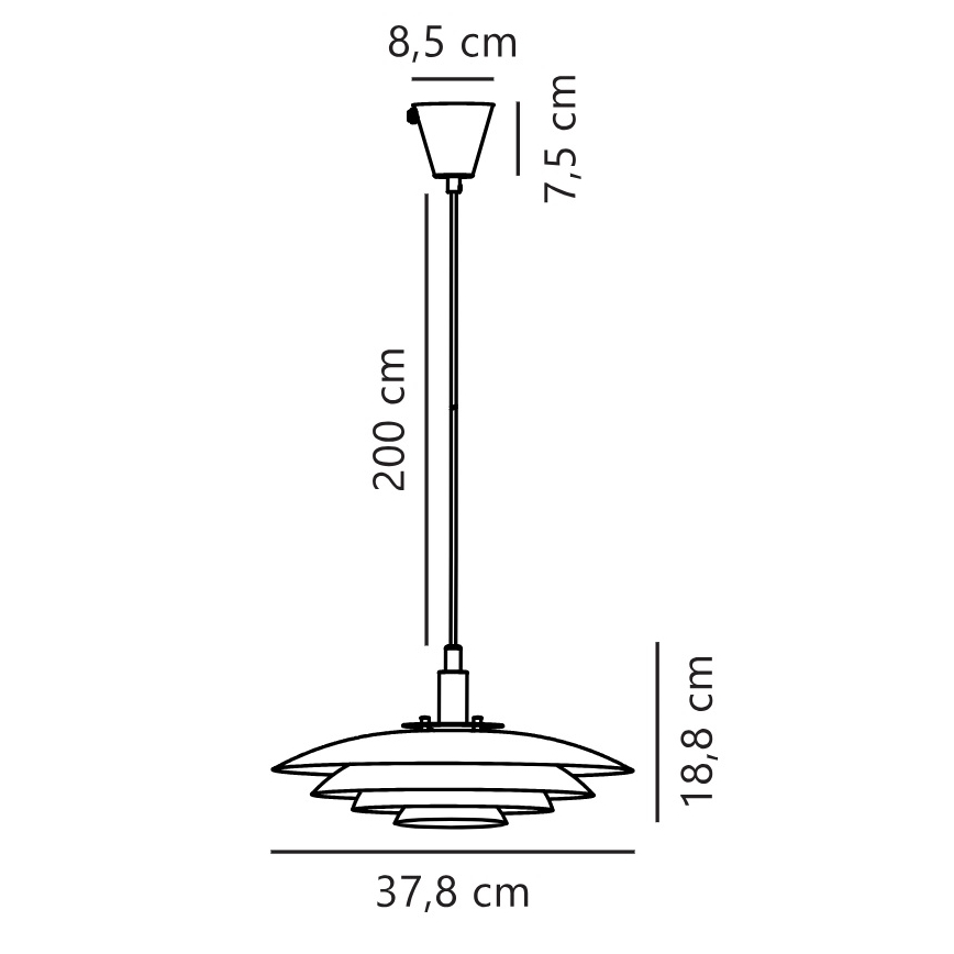 Nordlux - Lustra ar auklu BRETAGNE 1xG9/25W/230V Rozā zelta