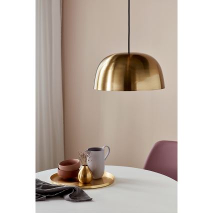 Nordlux - Lustra ar auklu CERA 1xE27/60W/230V zelta