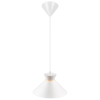 Nordlux - Lustra ar auklu DIAL 1xE27/40W/230V d. 25 cm balta