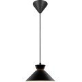 Nordlux - Lustra ar auklu DIAL 1xE27/40W/230V d. 25 cm melna