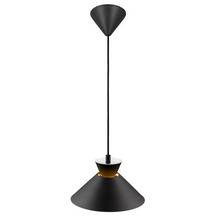 Nordlux - Lustra ar auklu DIAL 1xE27/40W/230V d. 25 cm melna