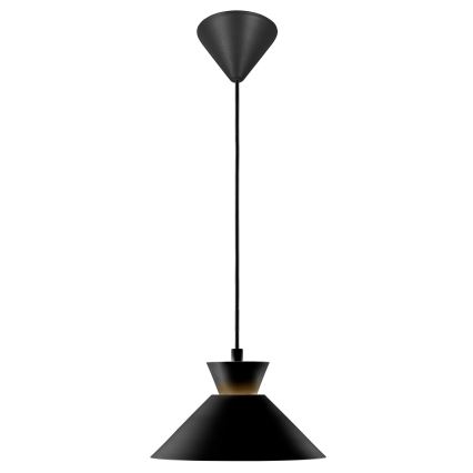 Nordlux - Lustra ar auklu DIAL 1xE27/40W/230V d. 25 cm melna