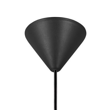 Nordlux - Lustra ar auklu DIAL 1xE27/40W/230V d. 25 cm melna