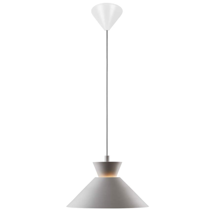 Nordlux - Lustra ar auklu DIAL 1xE27/40W/230V d. 25 cm pelēka