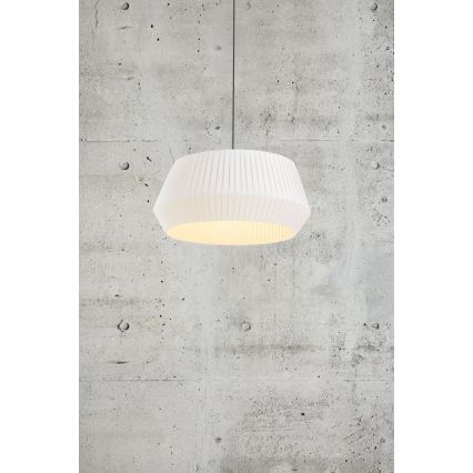 Nordlux - Lustra ar auklu DICTE 1xE27/60W/230V d. 53 cm balta