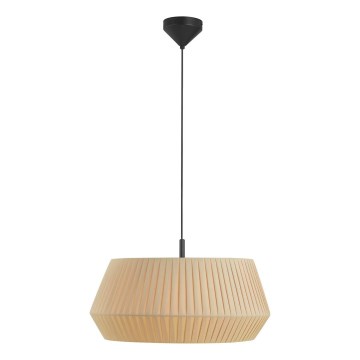Nordlux - Lustra ar auklu DICTE 1xE27/60W/230V pr.53 cm bēša