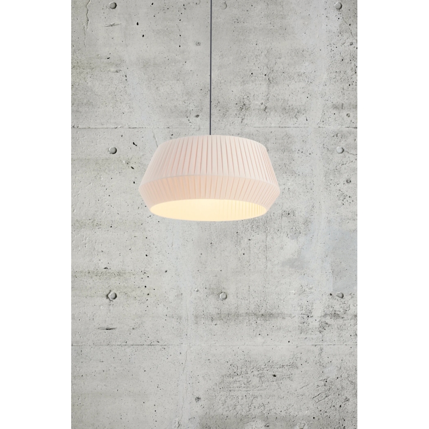 Nordlux - Lustra ar auklu DICTE 1xE27/60W/230V pr.53 cm bēša