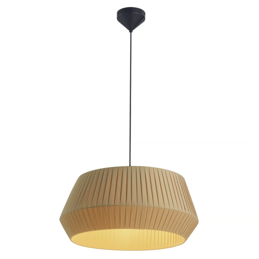 Nordlux - Lustra ar auklu DICTE 1xE27/60W/230V pr.53 cm bēša