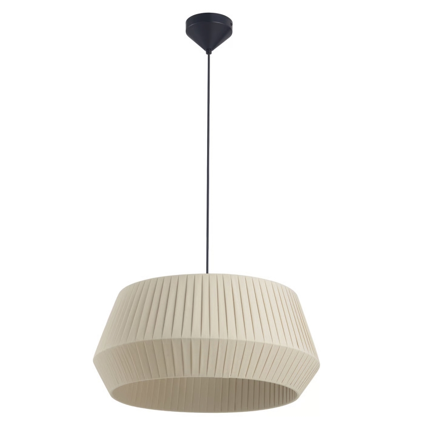Nordlux - Lustra ar auklu DICTE 1xE27/60W/230V pr.53 cm bēša