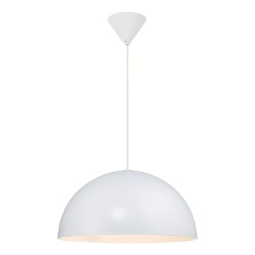 Nordlux - Lustra ar auklu ELLEN 1xE27/40W/230V balta