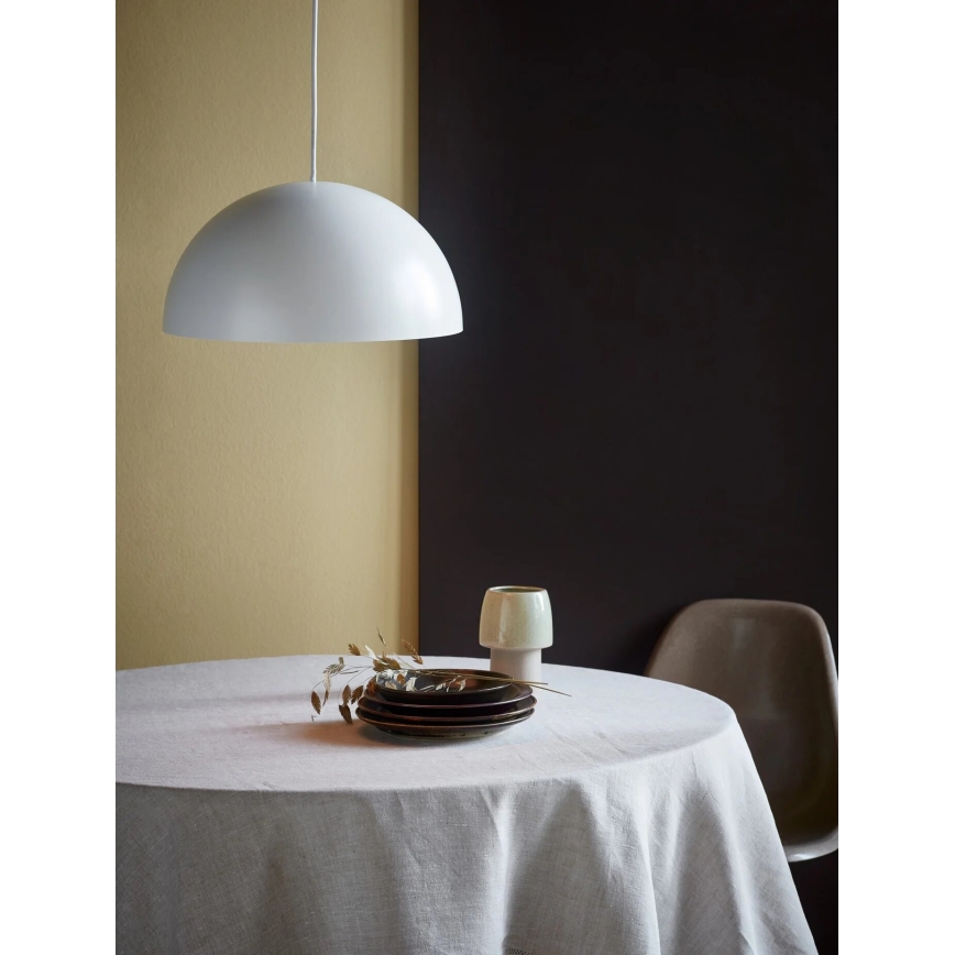 Nordlux - Lustra ar auklu ELLEN 1xE27/40W/230V balta