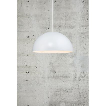 Nordlux - Lustra ar auklu ELLEN 1xE27/40W/230V balta