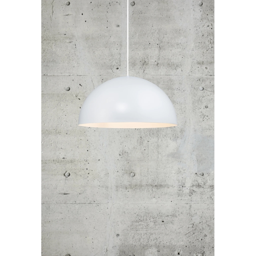 Nordlux - Lustra ar auklu ELLEN 1xE27/40W/230V balta