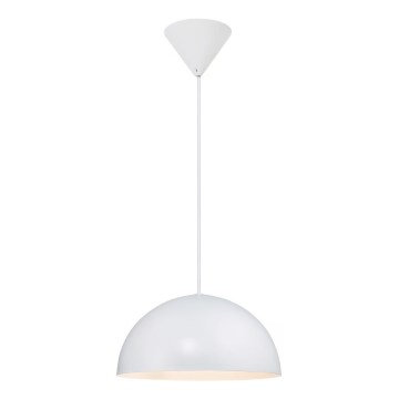 Nordlux - Lustra ar auklu ELLEN 1xE27/40W/230V balta