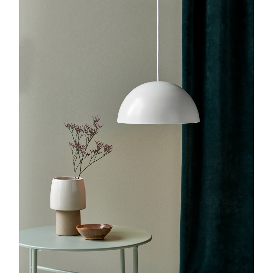 Nordlux - Lustra ar auklu ELLEN 1xE27/40W/230V d. 30 cm balta
