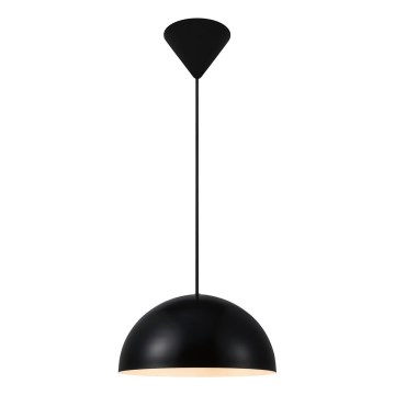 Nordlux - Lustra ar auklu ELLEN 1xE27/40W/230V melna