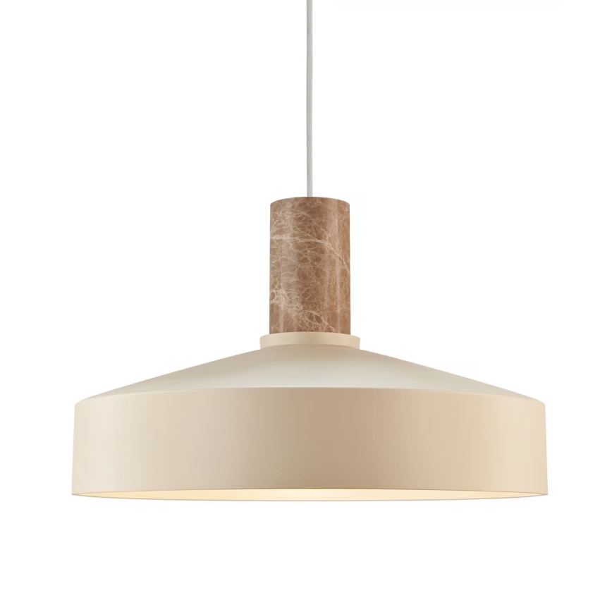 Nordlux - Lustra ar auklu ELVAS 1xE27/60W/230V d. 37,5 cm bēša