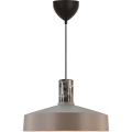 Nordlux - Lustra ar auklu ELVAS 1xE27/60W/230V d. 37,5 cm brūna