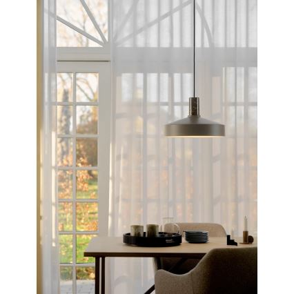 Nordlux - Lustra ar auklu ELVAS 1xE27/60W/230V d. 37,5 cm brūna