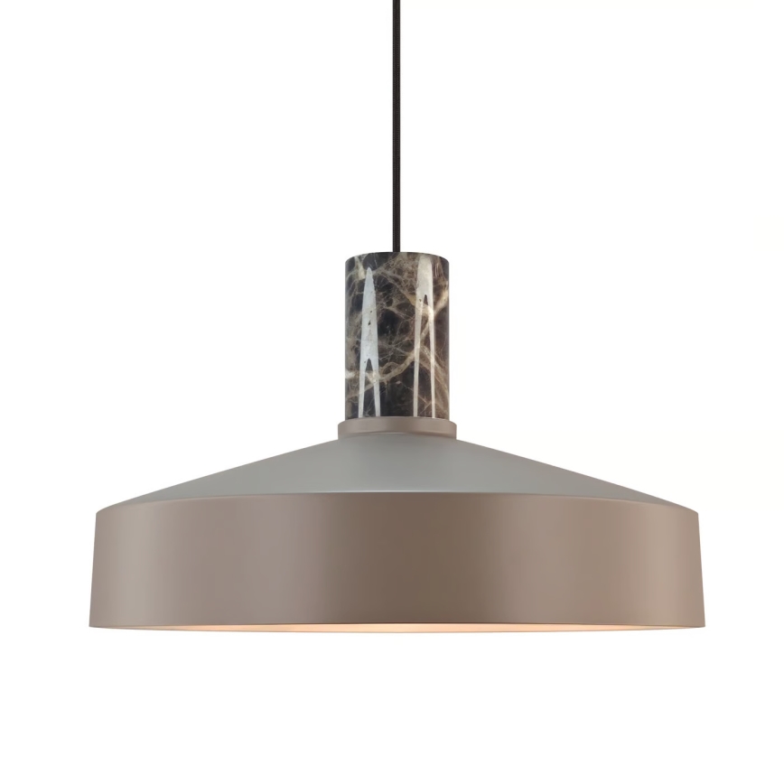 Nordlux - Lustra ar auklu ELVAS 1xE27/60W/230V d. 37,5 cm brūna