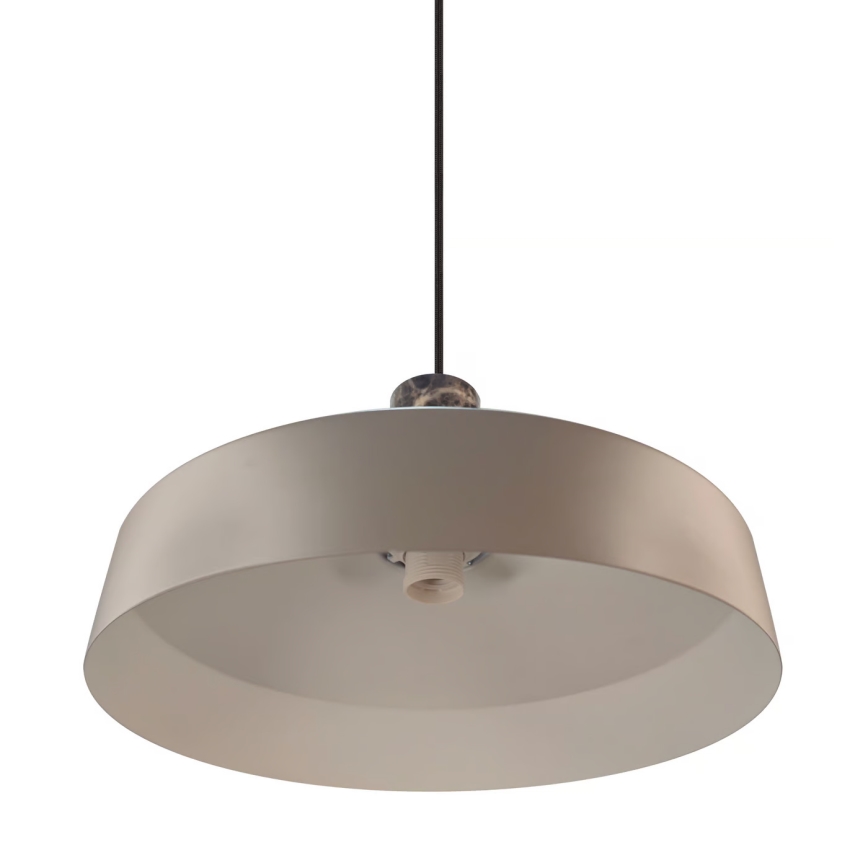 Nordlux - Lustra ar auklu ELVAS 1xE27/60W/230V d. 37,5 cm brūna