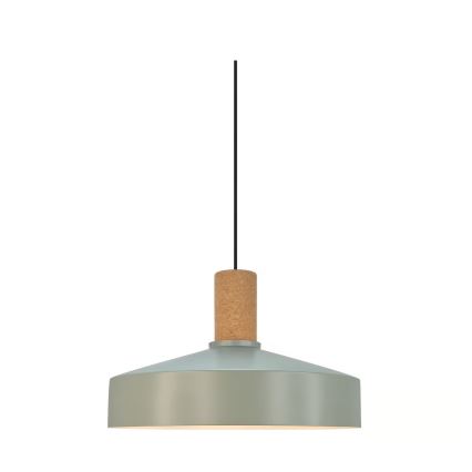 Nordlux - Lustra ar auklu ELVAS 1xE27/60W/230V d. 37,5 cm zaļa