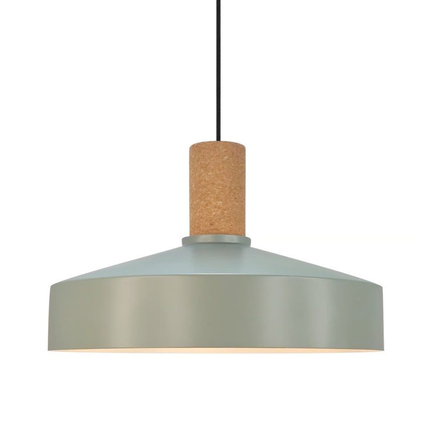 Nordlux - Lustra ar auklu ELVAS 1xE27/60W/230V d. 37,5 cm zaļa