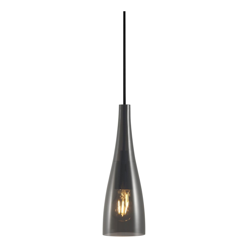 Nordlux - Lustra ar auklu EMBLA 1xE27/40W/230V melna
