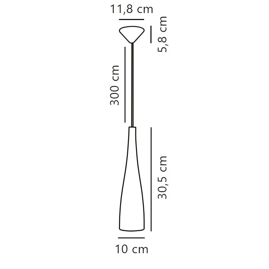 Nordlux - Lustra ar auklu EMBLA 1xE27/40W/230V melna