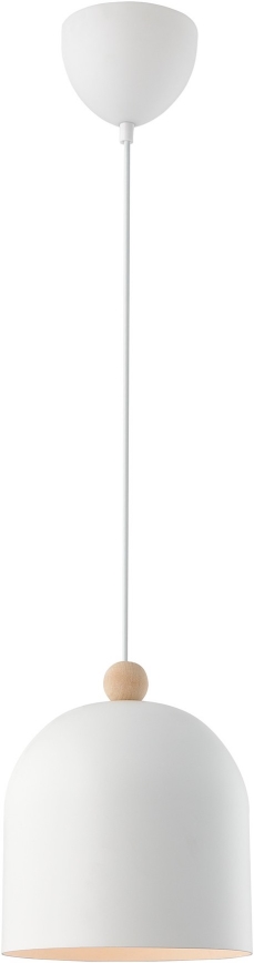Nordlux - Lustra ar auklu GASTON 1xE27/40W/230V balta
