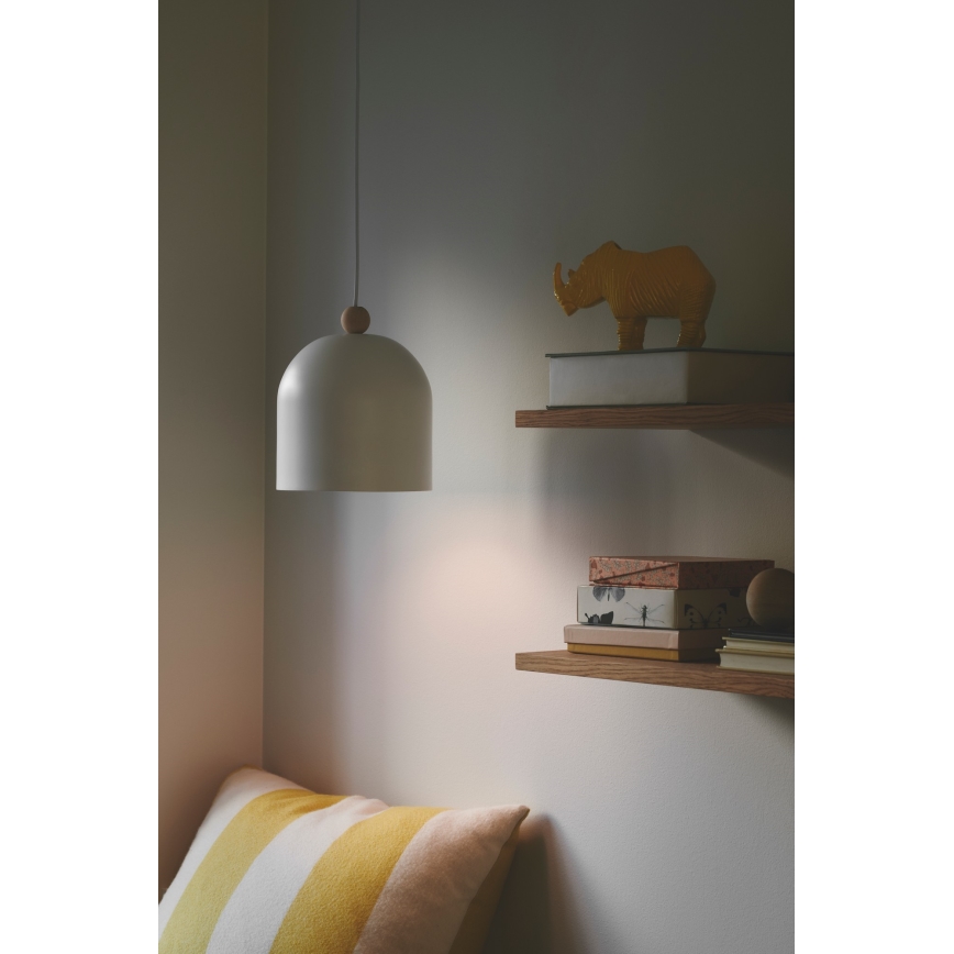 Nordlux - Lustra ar auklu GASTON 1xE27/40W/230V balta