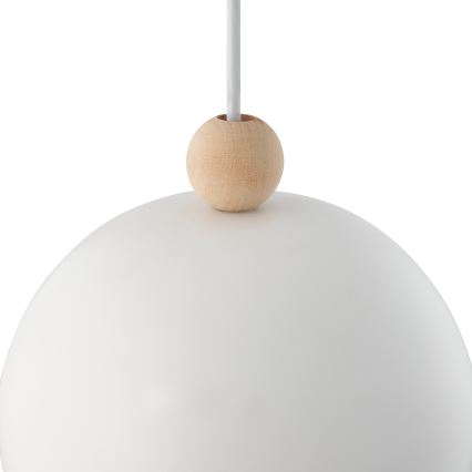 Nordlux - Lustra ar auklu GASTON 1xE27/40W/230V balta