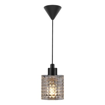 Nordlux - Lustra ar auklu HOLLYWOOD 1xE27/60W/230V caurspīdīga
