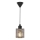 Nordlux - Lustra ar auklu HOLLYWOOD 1xE27/60W/230V caurspīdīga