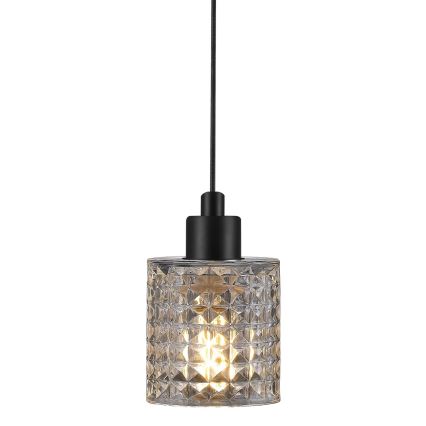 Nordlux - Lustra ar auklu HOLLYWOOD 1xE27/60W/230V caurspīdīga