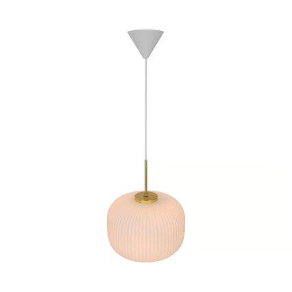 Nordlux - Lustra ar auklu MILFORD 1xE27/40W/230V d. 30 cm balta