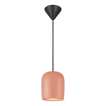 Nordlux - Lustra ar auklu NOTTI 1xE27/25W/230V oranža