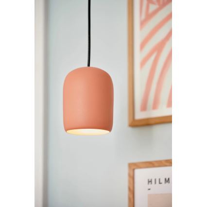 Nordlux - Lustra ar auklu NOTTI 1xE27/25W/230V oranža