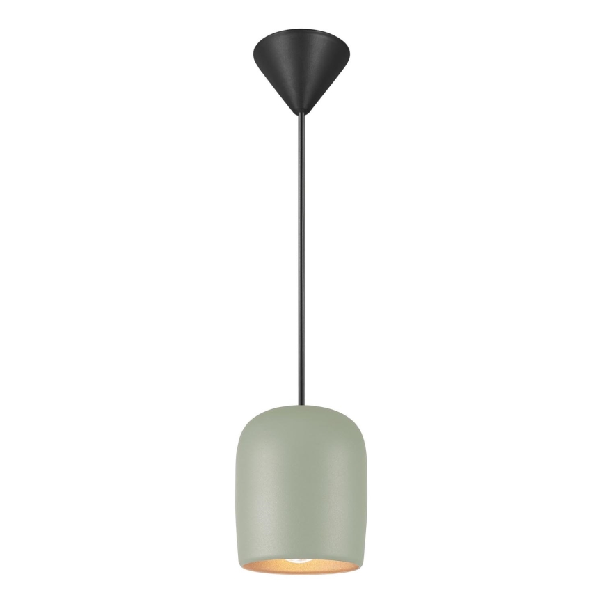 Nordlux - Lustra ar auklu NOTTI 1xE27/25W/230V zaļa