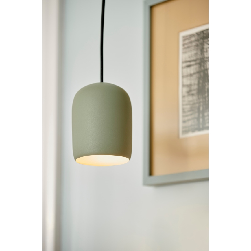 Nordlux - Lustra ar auklu NOTTI 1xE27/25W/230V zaļa