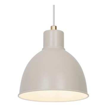 Nordlux - Lustra ar auklu POP 1xE27/40W/230V bēša
