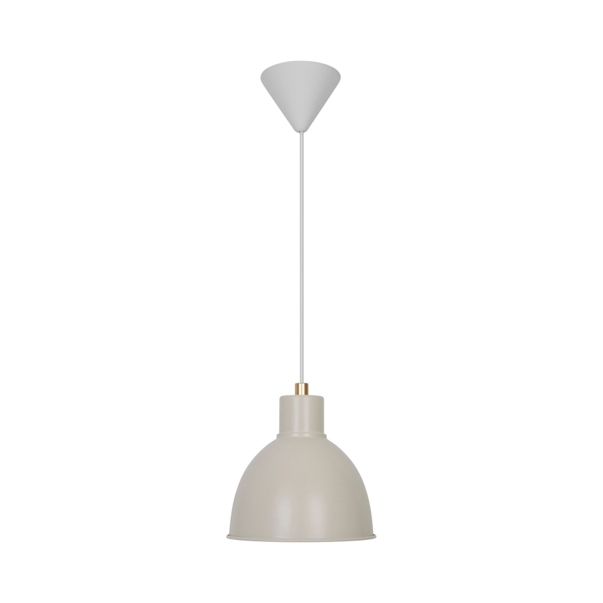 Nordlux - Lustra ar auklu POP 1xE27/40W/230V bēša