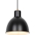 Nordlux - Lustra ar auklu POP 1xE27/40W/230V melna/zelta