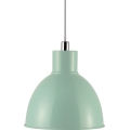 Nordlux - Lustra ar auklu POP 1xE27/40W/230V piparmētru krāsa