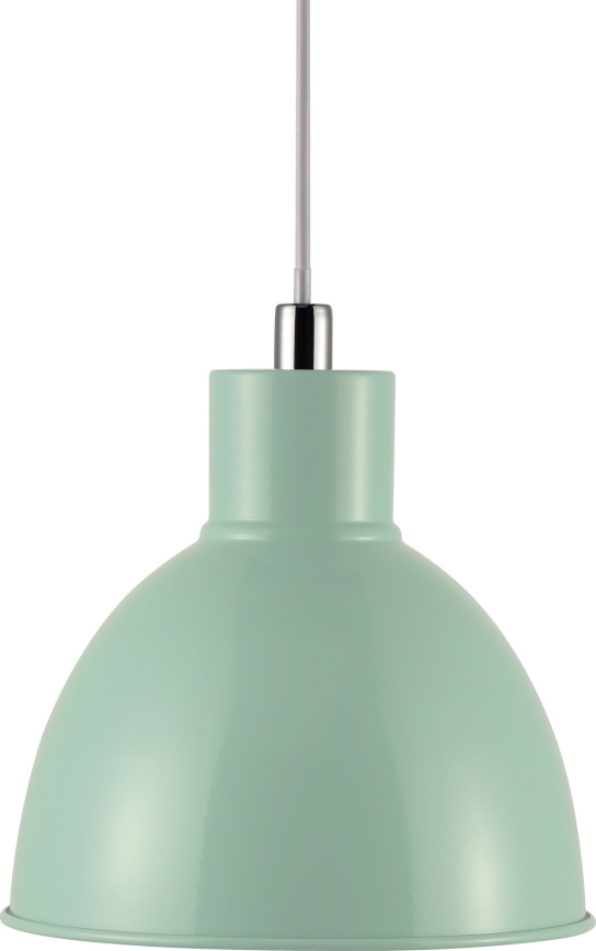Nordlux - Lustra ar auklu POP 1xE27/40W/230V piparmētru krāsa